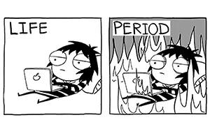 13 Comics About Periods By Sarah's Scribbles That Only Women Will Understand