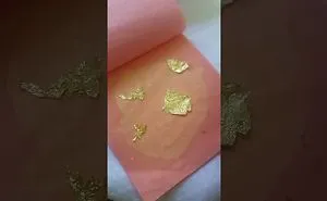 This Soap Bar Is Made With Emeralds And Gold For It's Skin Properties, But It Is Almost Too Pretty To Use It