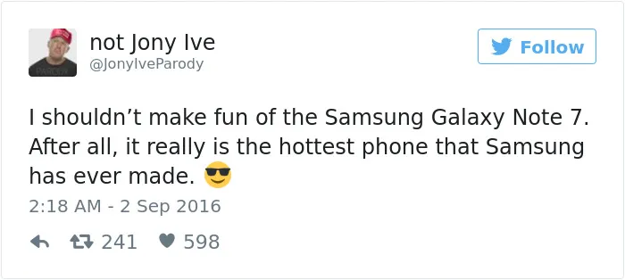 66 Of The Funniest Reactions To The Exploding Samsung Note 7