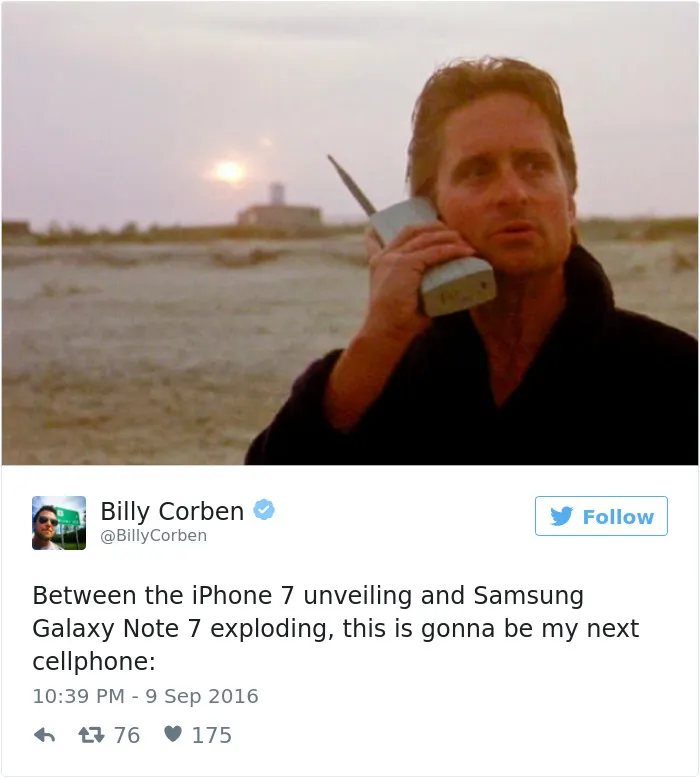 66 Of The Funniest Reactions To The Exploding Samsung Note 7