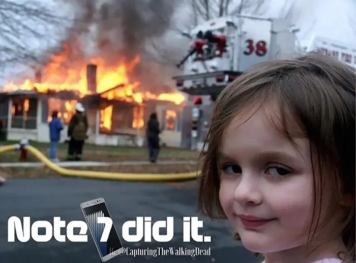 66 Of The Funniest Reactions To The Exploding Samsung Note 7