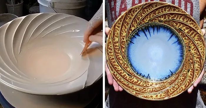 Oddly Satisfying Pottery By Kris Neal (Wait For It...)