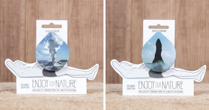 Icelandic Condoms Reflect Country's Explosive Nature