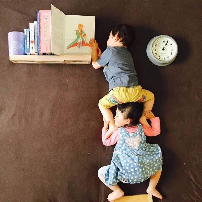 Sleeping Twins Have No Idea They Go On Epic Adventures When They Sleep