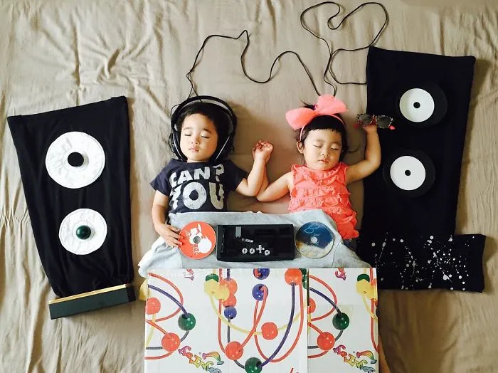 Sleeping Twins Have No Idea They Go On Epic Adventures When They Sleep