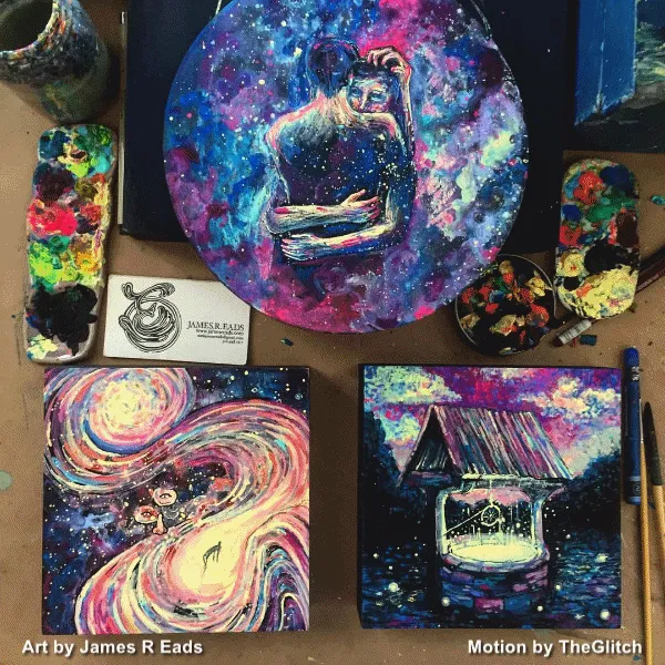 Hypnotizing GIFs By James R. Eads And The Glitch