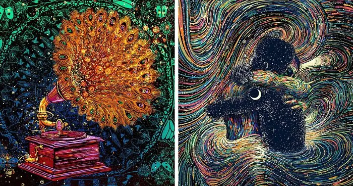 Hypnotizing GIFs By James R. Eads And The Glitch