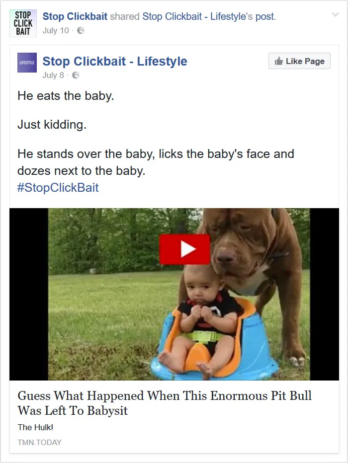 55 Times 'Stop Clickbait' Hilariously Summarized Crappy Articles And Saved You A Click