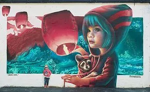Happy And Colorful Street Art From Stockholm