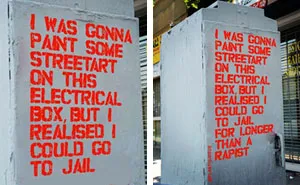 Street Artist Responds To Brock Turner's Release