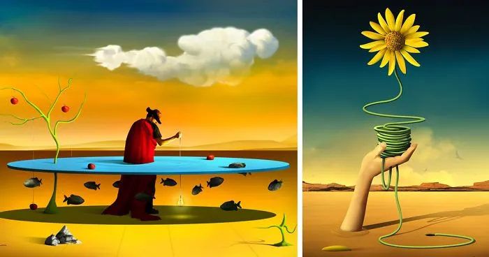 Surreal Paintings That I Create Inspired By Salvador Dalí