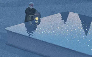 Surreal Illustrations For Book Lovers By Korean Artist Jungho Lee