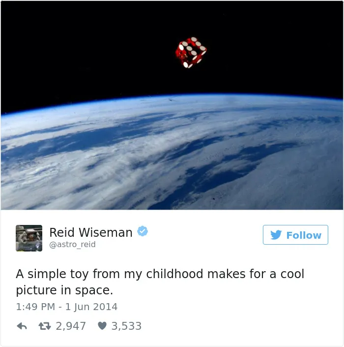 Astronaut's Tweets From Space Show That It's The Best Job In The World (119 Pics)