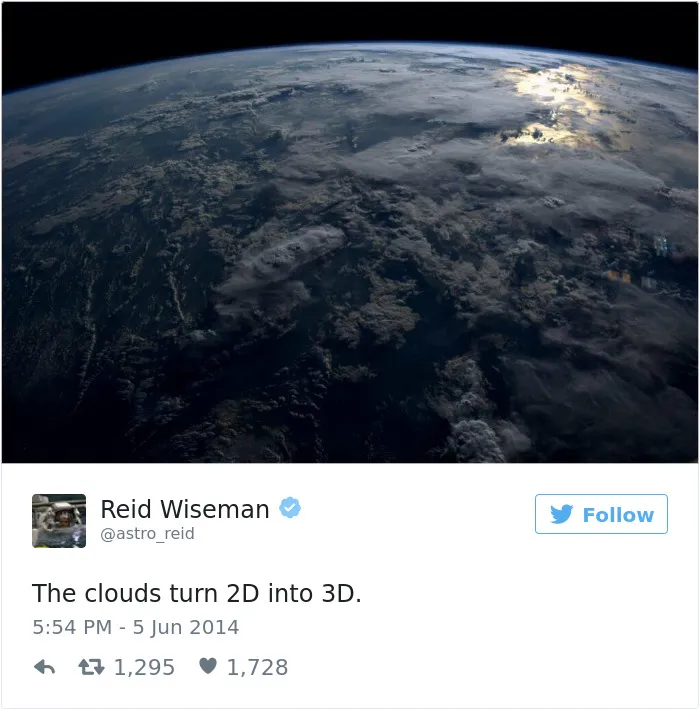 Astronaut's Tweets From Space Show That It's The Best Job In The World (119 Pics)