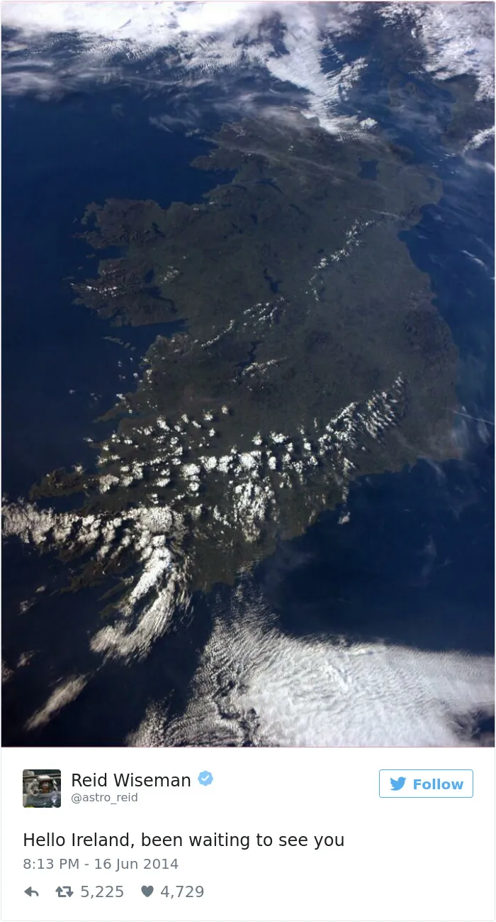 Astronaut's Tweets From Space Show That It's The Best Job In The World (119 Pics)