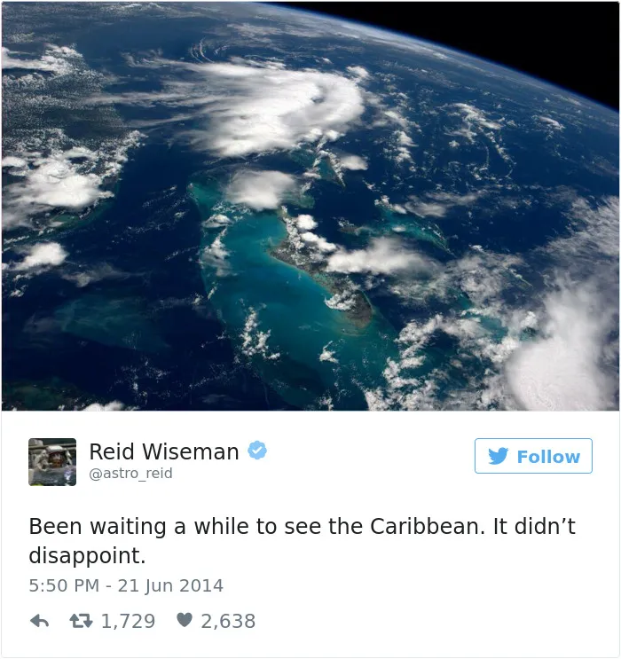 Astronaut's Tweets From Space Show That It's The Best Job In The World (119 Pics)