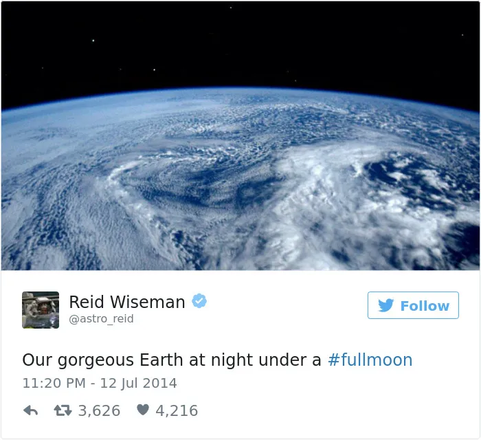 Astronaut's Tweets From Space Show That It's The Best Job In The World (119 Pics)