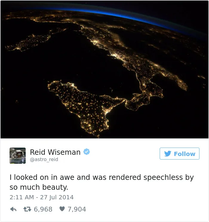 Astronaut's Tweets From Space Show That It's The Best Job In The World (119 Pics)
