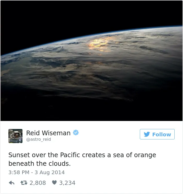 Astronaut's Tweets From Space Show That It's The Best Job In The World (119 Pics)