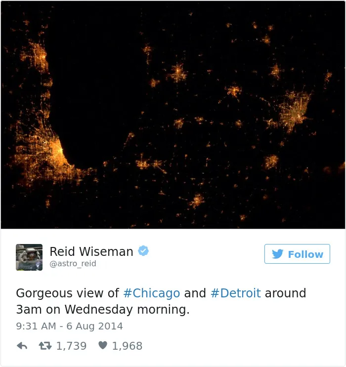Astronaut's Tweets From Space Show That It's The Best Job In The World (119 Pics)