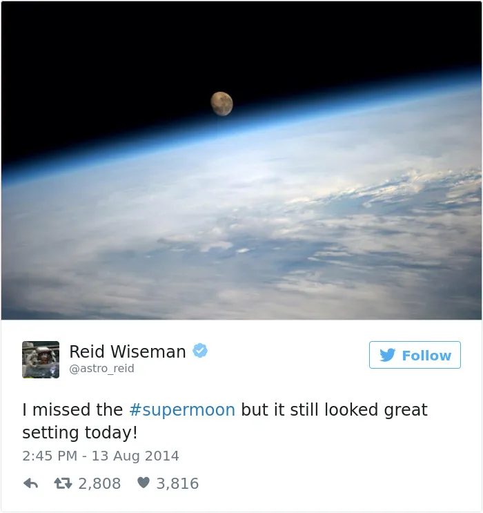 Astronaut's Tweets From Space Show That It's The Best Job In The World (119 Pics)