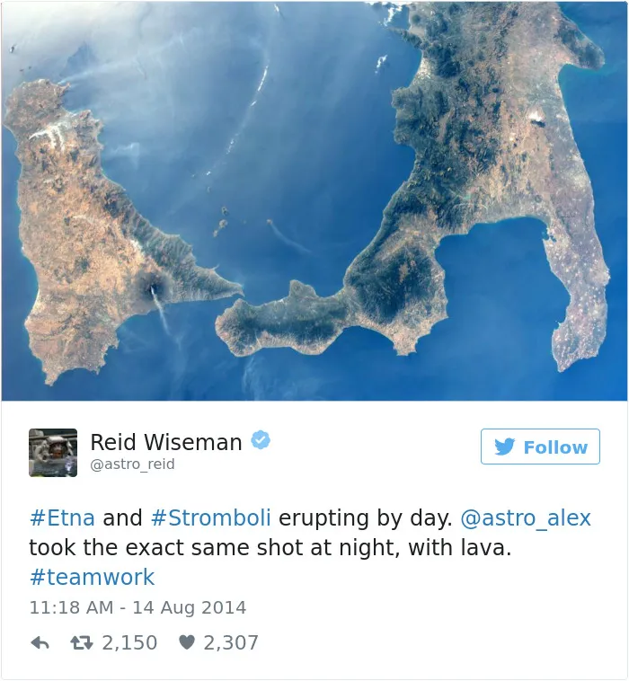Astronaut's Tweets From Space Show That It's The Best Job In The World (119 Pics)