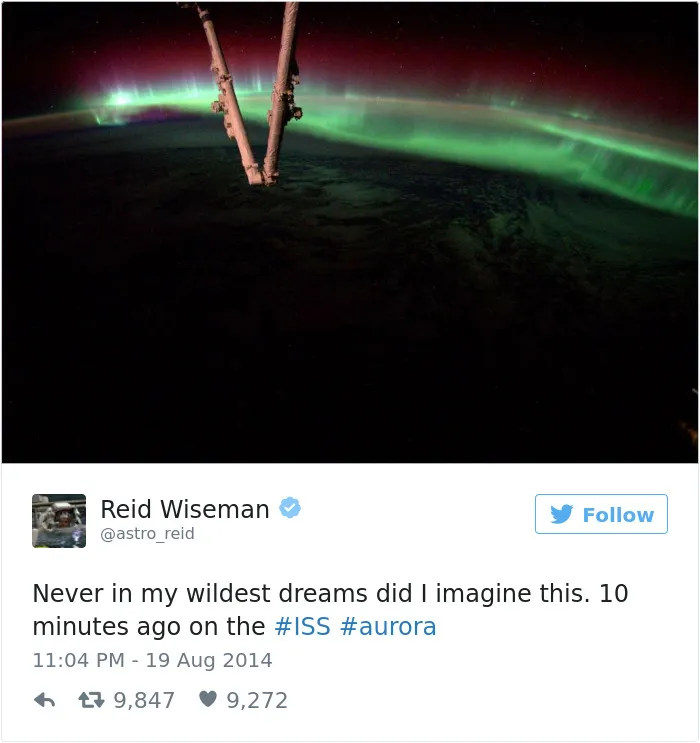 Astronaut's Tweets From Space Show That It's The Best Job In The World (119 Pics)