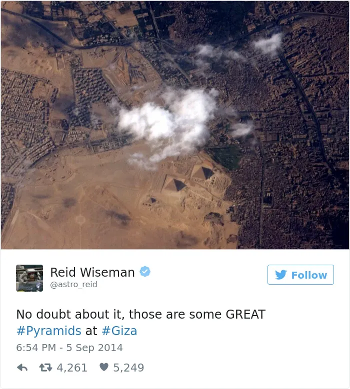 Astronaut's Tweets From Space Show That It's The Best Job In The World (119 Pics)