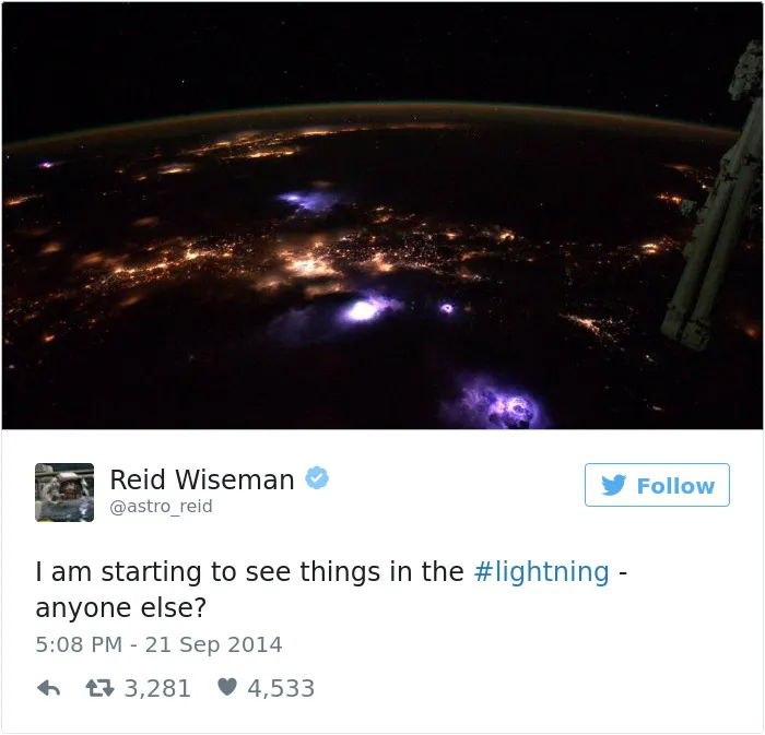 Astronaut's Tweets From Space Show That It's The Best Job In The World (119 Pics)