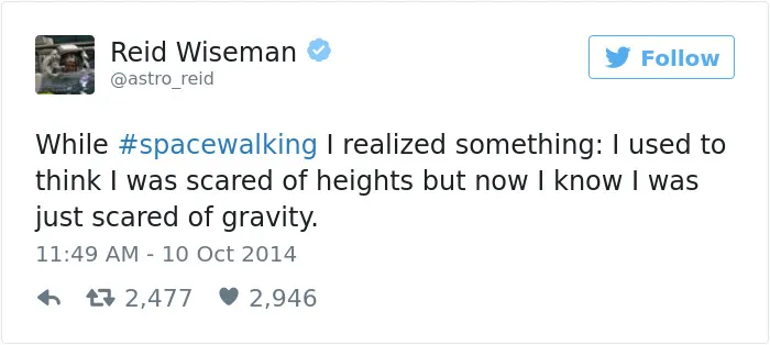 Astronaut's Tweets From Space Show That It's The Best Job In The World (119 Pics)