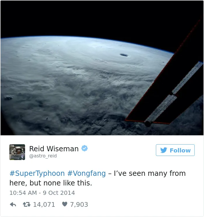 Astronaut's Tweets From Space Show That It's The Best Job In The World (119 Pics)