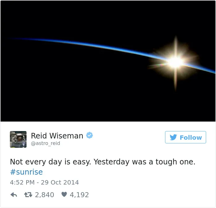 Astronaut's Tweets From Space Show That It's The Best Job In The World (119 Pics)