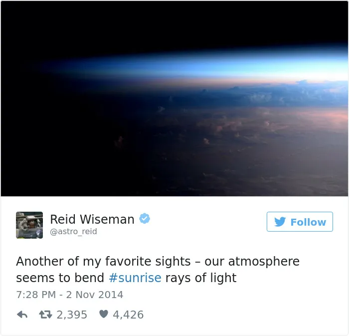 Astronaut's Tweets From Space Show That It's The Best Job In The World (119 Pics)