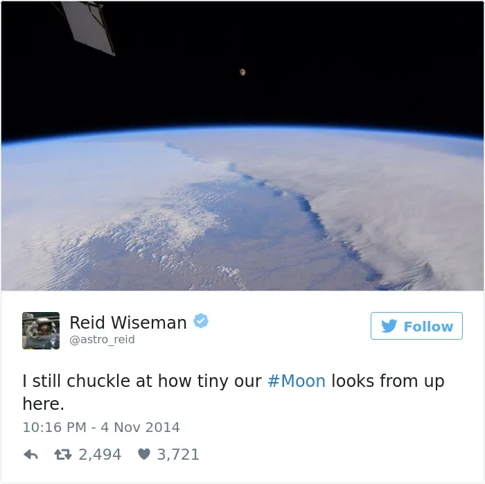 Astronaut's Tweets From Space Show That It's The Best Job In The World (119 Pics)