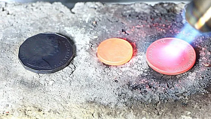 Coin Vs Gas Torch
