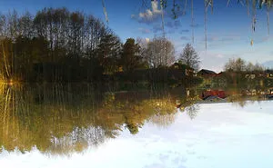 Swedish Mirrors-A Walk In The Swedish Countryside Can Always Be Inspiring.