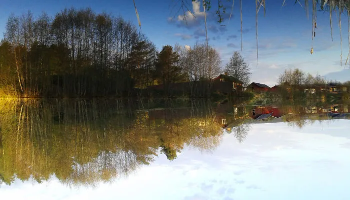 Swedish Mirrors-A Walk In The Swedish Countryside Can Always Be Inspiring.