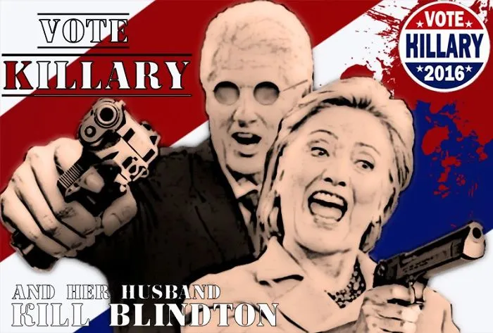 So Much Evil In One Pic #votekillary