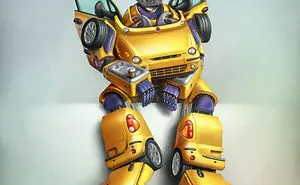 I Made This Fiat Multipla Transformer Digital Art