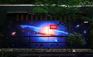 My Mural Reminds People We Might Not Be Alone In The Universe