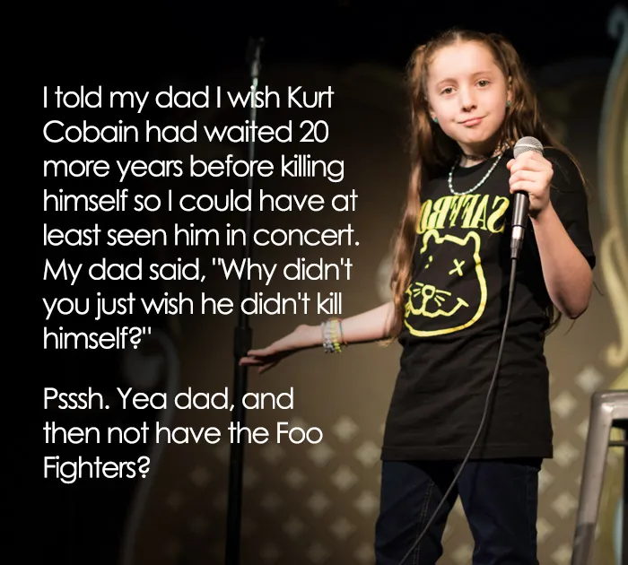 This 11-Year-Old Comedian Is Killing Audiences With Her Hilariously Inappropriate Jokes
