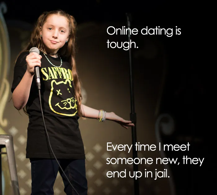 This 11-Year-Old Comedian Is Killing Audiences With Her Hilariously Inappropriate Jokes