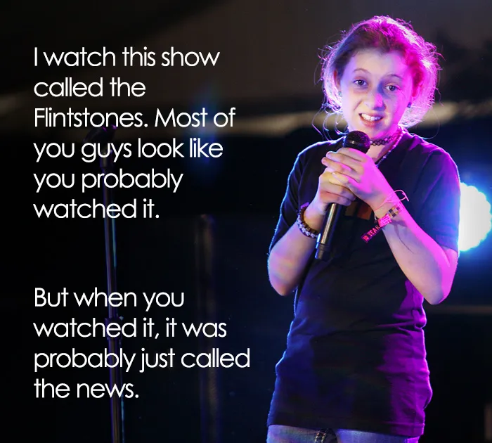 This 11-Year-Old Comedian Is Killing Audiences With Her Hilariously Inappropriate Jokes
