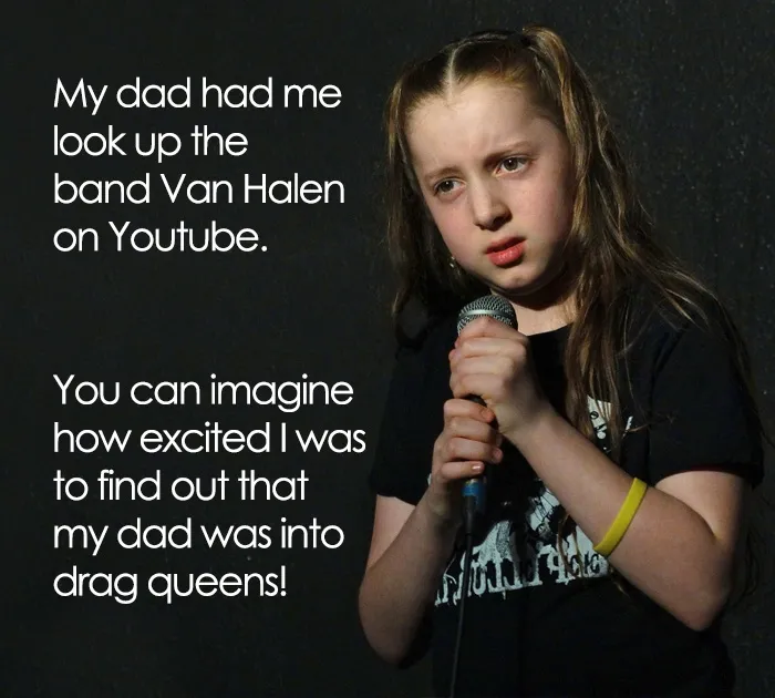 This 11-Year-Old Comedian Is Killing Audiences With Her Hilariously Inappropriate Jokes