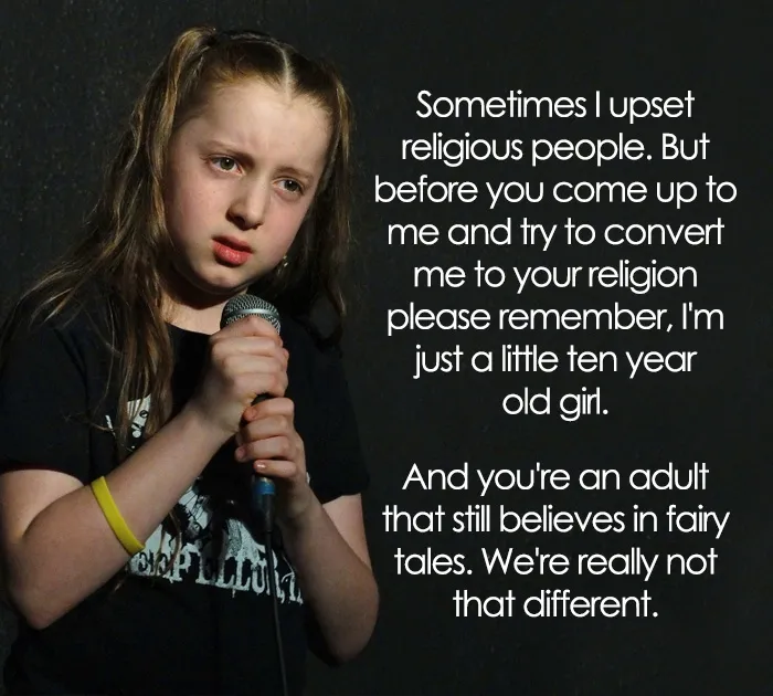 This 11-Year-Old Comedian Is Killing Audiences With Her Hilariously Inappropriate Jokes