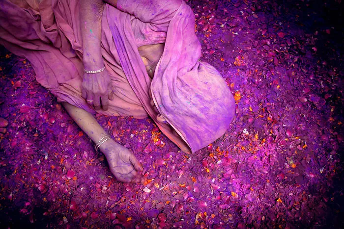 Holi Celebrations In Vrindavan, India