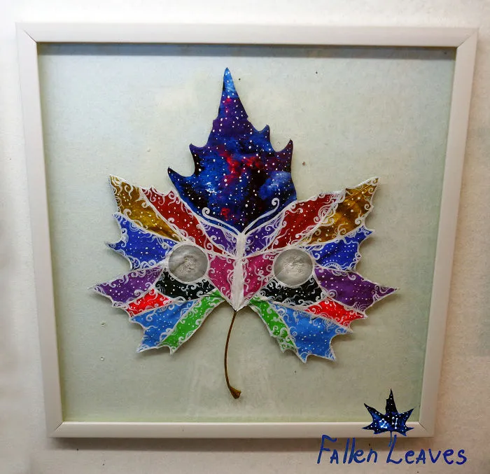 33 Fallen Leaves: Georgian Couple Uses Fallen Leaves To Create Out-Of-This-World Art
