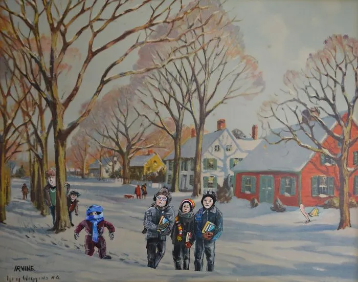 I Add Pop-Culture Characters Into Old Thrift-Store Paintings