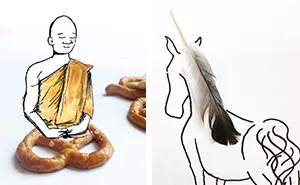 I Use Everyday Objects To Create Fun Illustrations And Show That Inspiration Is All Around Us