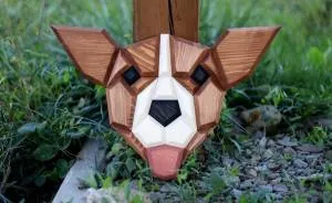 We Make Wooden Dogs As A Wall Decor For Their Owners